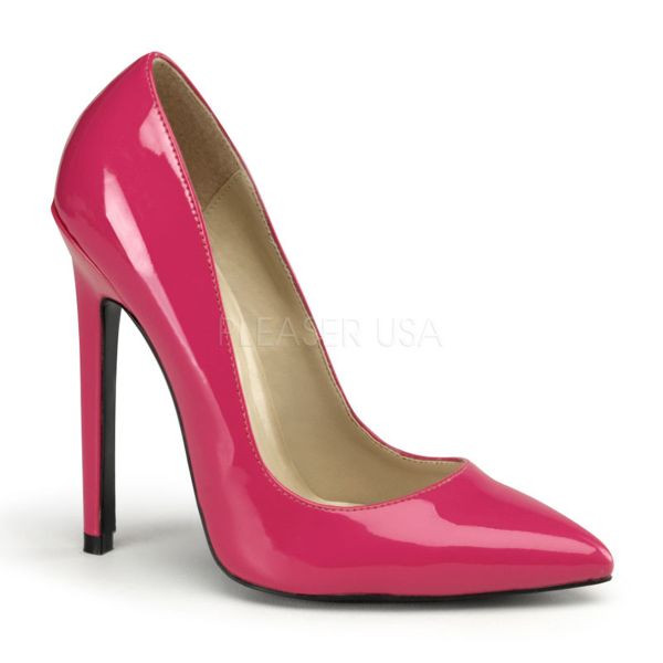 Stiletto High Heels in hot pink Lack SEXY-20